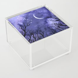 Starry Night and Moon #3 Acrylic Box