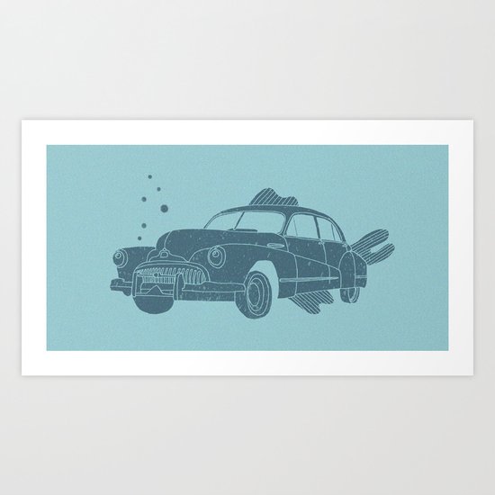 Carp Art Print