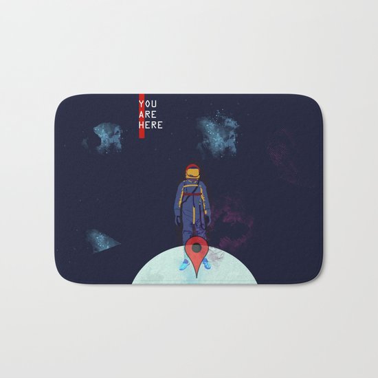 You are here Bath Mat