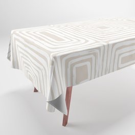 Nude Boho Pattern 3  Tablecloth