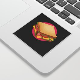Sandwich Fast Food Sticker