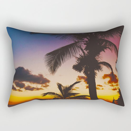 Palm Spring Rectangular Pillow