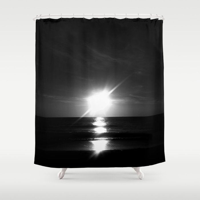 Oceanic landscape : Lacanau  9 Shower Curtain