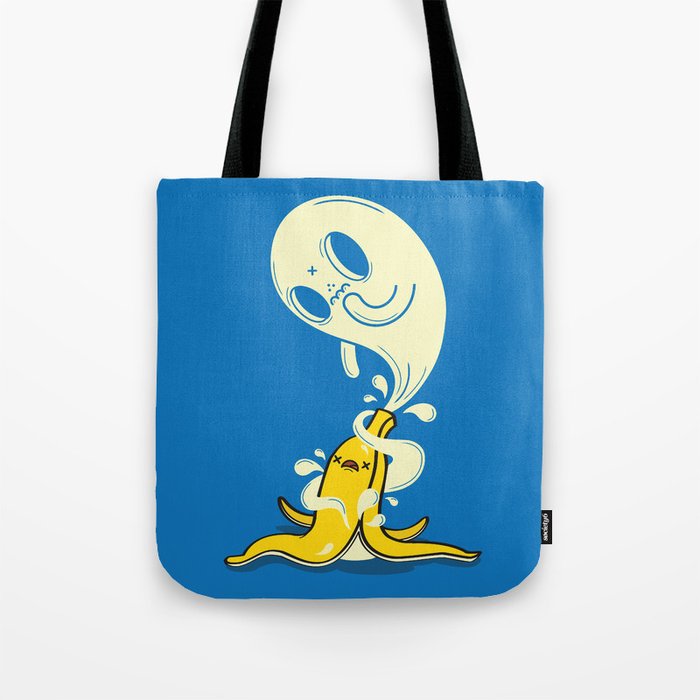 Banana Ghost Tote Bag