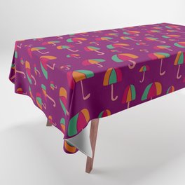 April Showers // Multi Purple Tablecloth