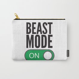 BEAST MODE ON Carry-All Pouch | Modes, Icon, Phones, Unlocks, Unlocking, Icons, Slide, Quotes, Graphicdesign, Symbols 