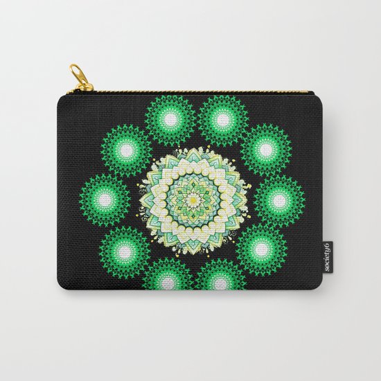 Anahata Flower in the Night Carry-All Pouch