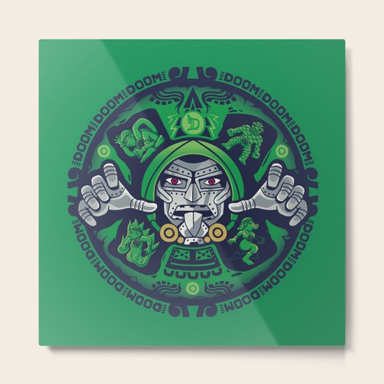 Doom is Near Metal Print