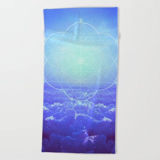 All But the Brightest Stars Beach Towel