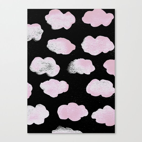 Pink Clouds Canvas Print