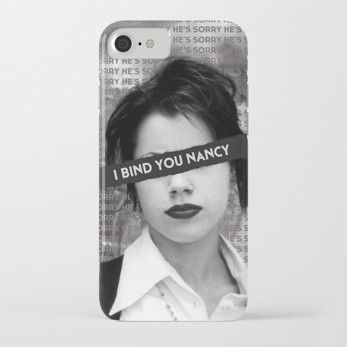 I BIND YOU NANCY. iPhone Case