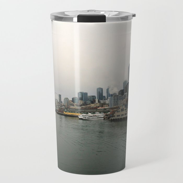 Skyline, Seattle, Washington Travel Mug