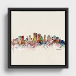 new orleans skyline Framed Canvas