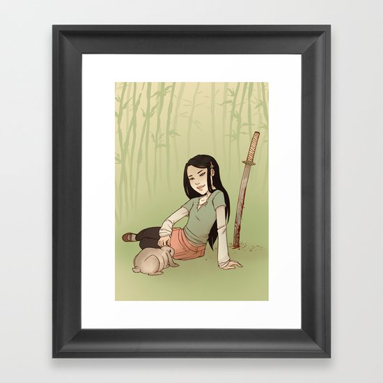 Usagi Framed Art Print