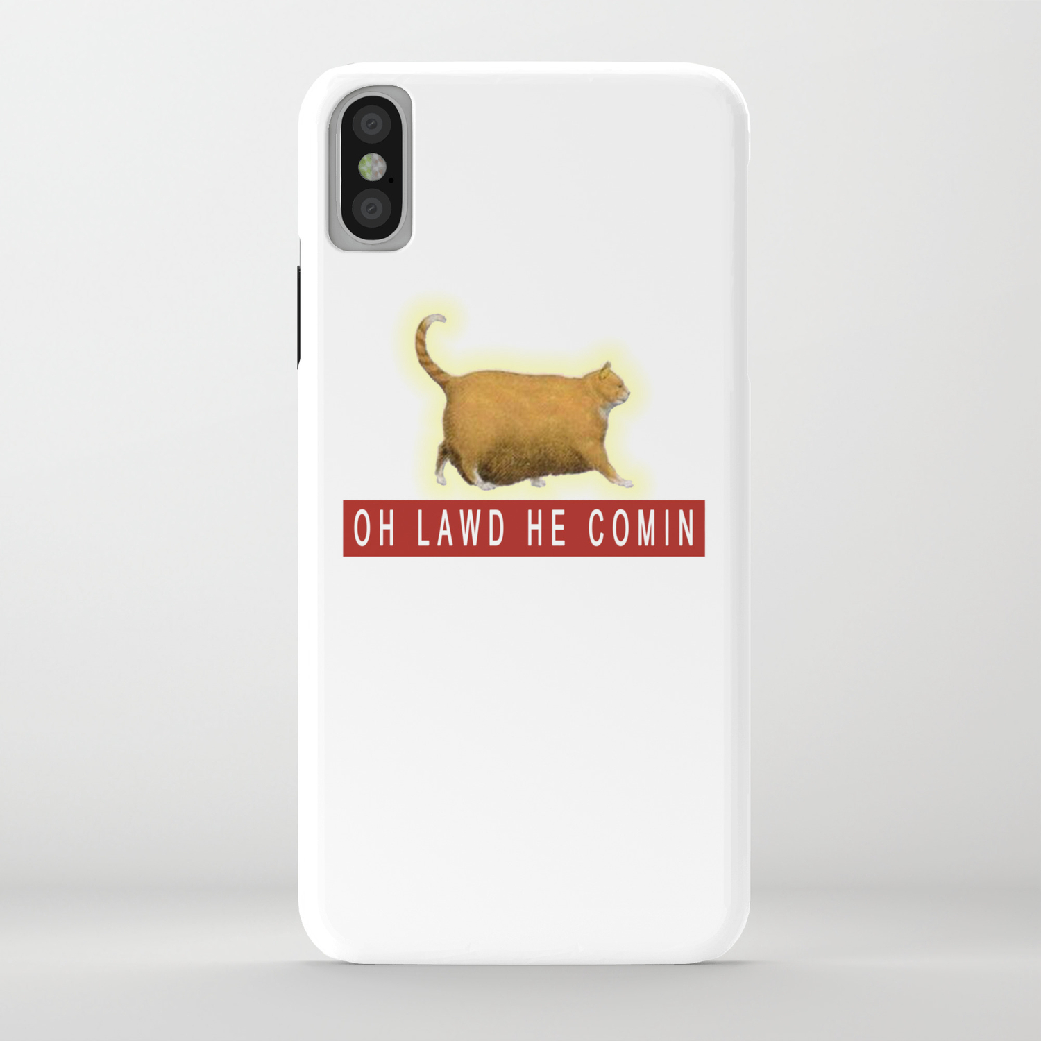 Chonk Cat Meme Iphone Case By Desteesigners Society6