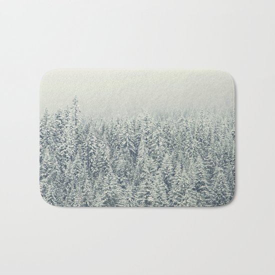 Winter Forest Bath Mat