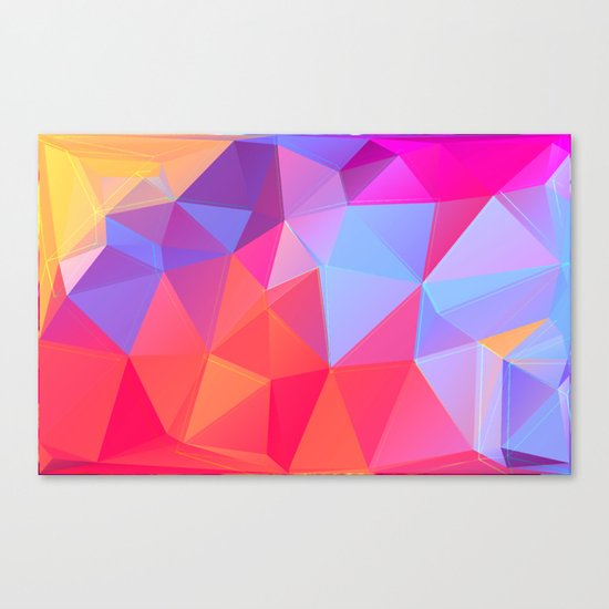 Vertices 8 Canvas Print