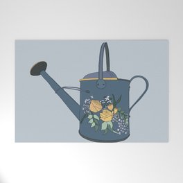 vintage watering can  Welcome Mat