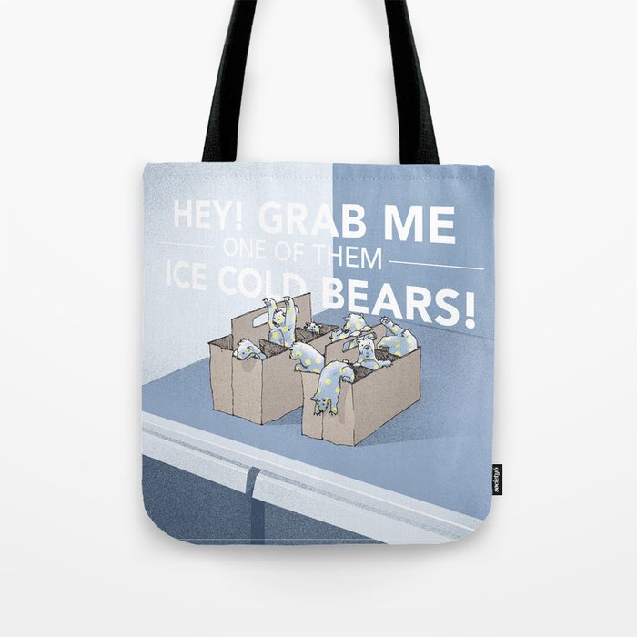 Ice Cold Bears Tote Bag
