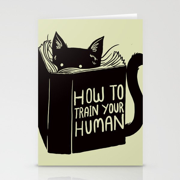 How To Train Your Human Stationery Cards