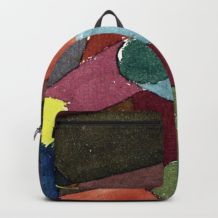 Paul Klee "Abstract Garten Dämmerung ( Abstract Garden Dusk)" Backpack