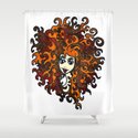 Black And White Anana Society6 Pineapple Shower