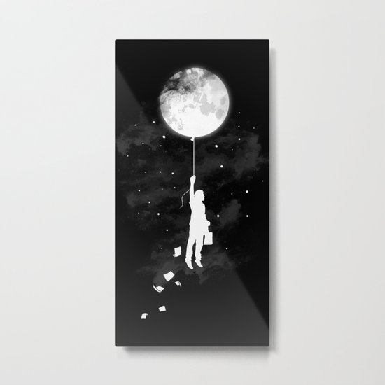 Midnight Traveler Metal Print
