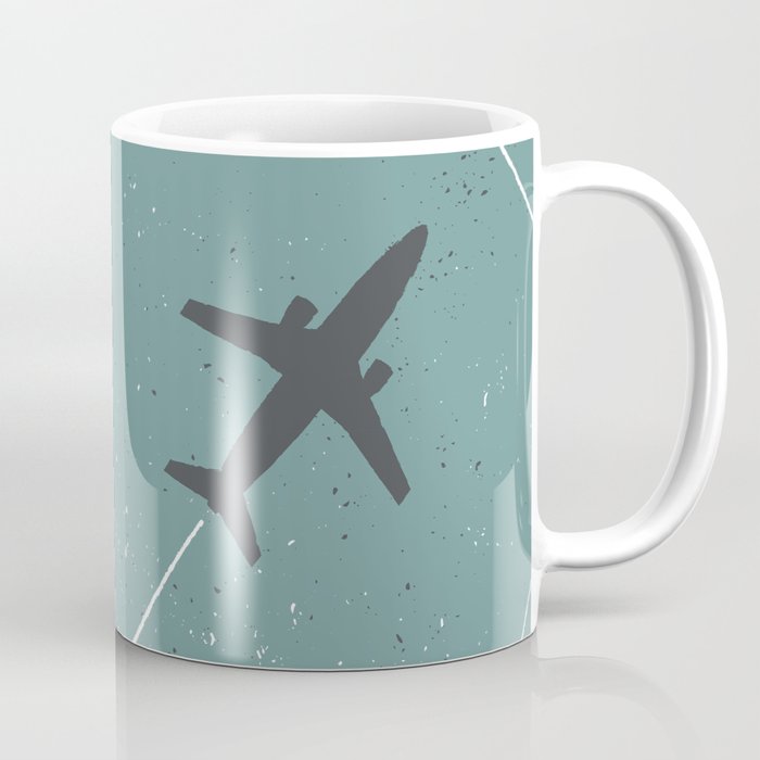 The Jet Set - Lagoon Blue Coffee Mug