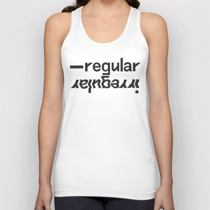 regular/irregular Tank Top