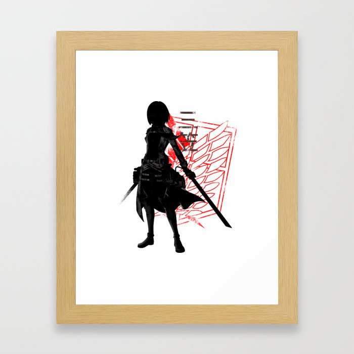 Our only hope warrior Framed Art Print