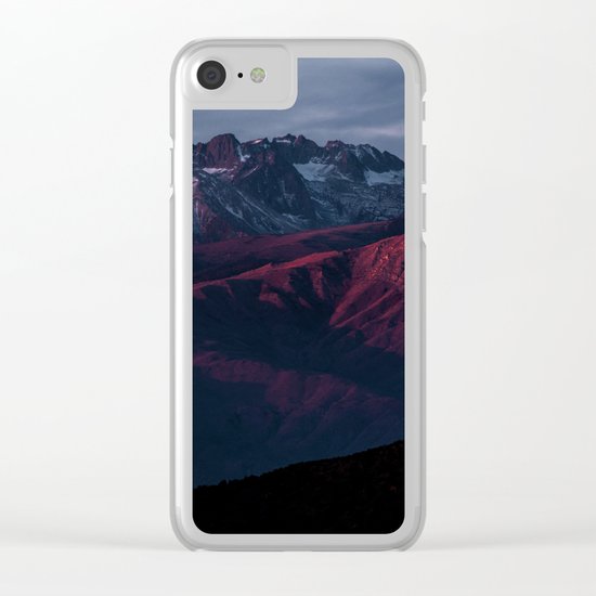 Mountain Landscape #sunset Clear iPhone Case