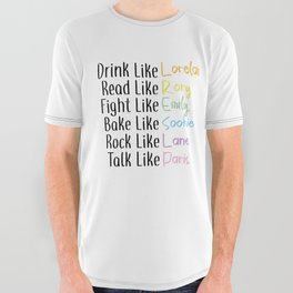 Drink Like... All Over Graphic Tee