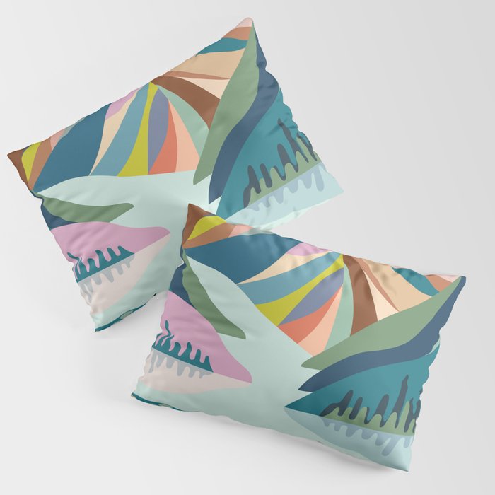 Swiss Mountains Pillow Sham