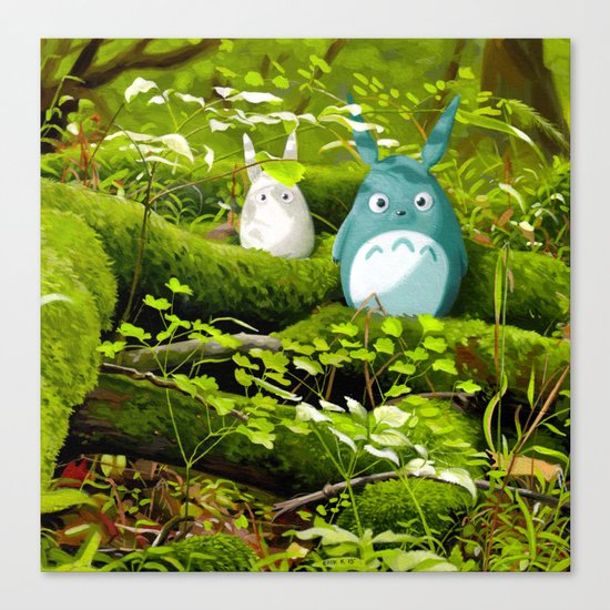 Neighbors Canvas Print