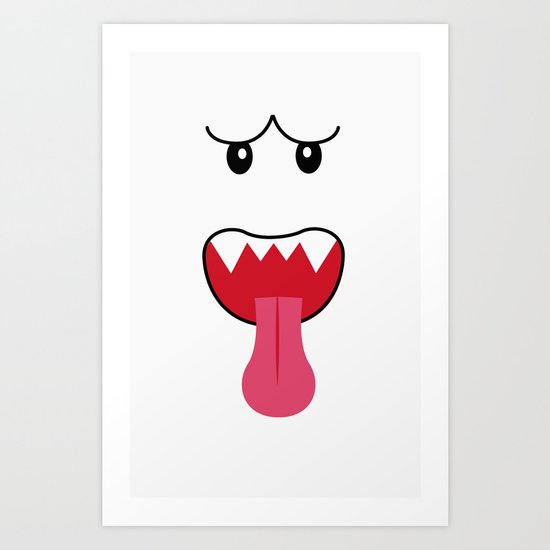 Minimalist Boo Art Print