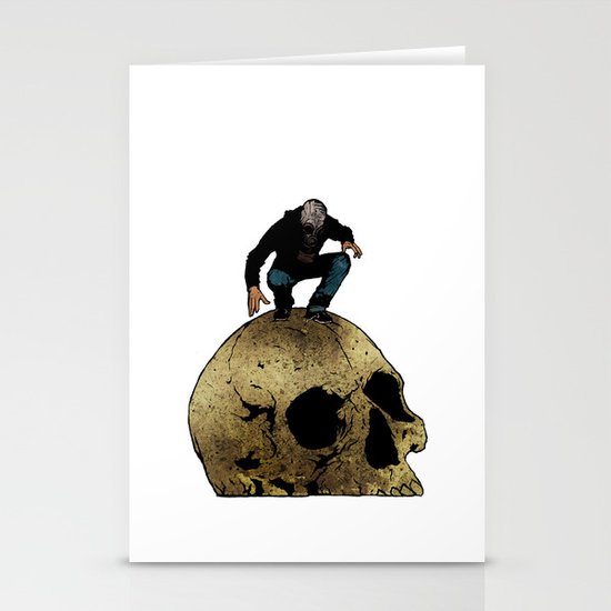 Leroy And The Giant's Giant Skull Stationery Cards