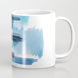 Watercolor Feelings Blue Coffee Mug