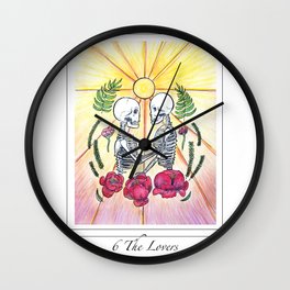 Lovers Wall Clock