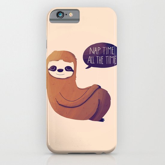 Nap Time All The Time iPhone & iPod Case