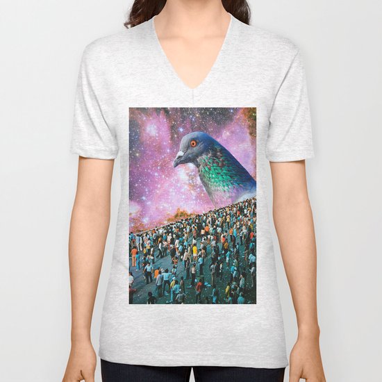 Pigeon Unisex V-Neck