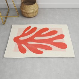 Jazz Leaf: Matisse Edition | Mid Century Series Rug | Abstract, Bauhaus, Exhibition, Contemporary, Collage, Cutouts, Pop, Vintage, French, Boho 