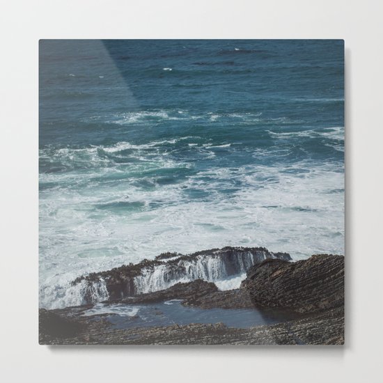 Pacific Blue Metal Print