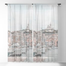 Marseille France Sheer Curtain