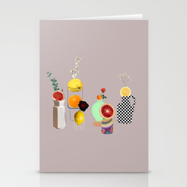 Still Life // Fruits & Flowers Stationery Cards
