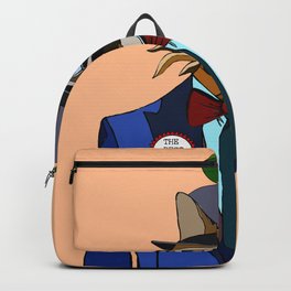 The best father cat Backpack | Impressionism, Minimalism, Watercolor, Pop Art, 3D, Pattern, Acrylic, Comic, Digital, Surrealism 