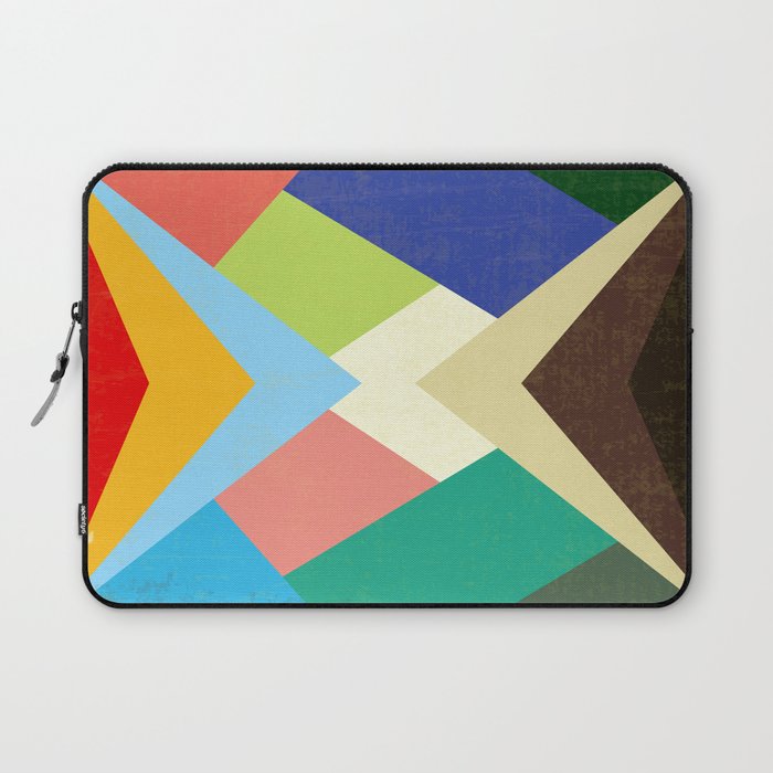 Geometric - Abstract - Triangles - V1 Laptop Sleeve