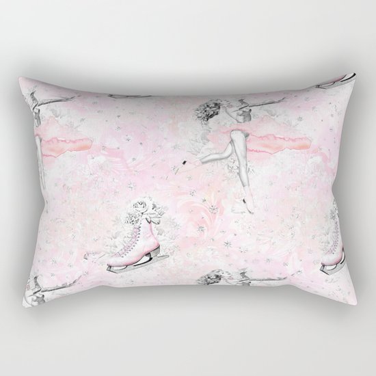 Figure Skating #2 Rectangular Pillow