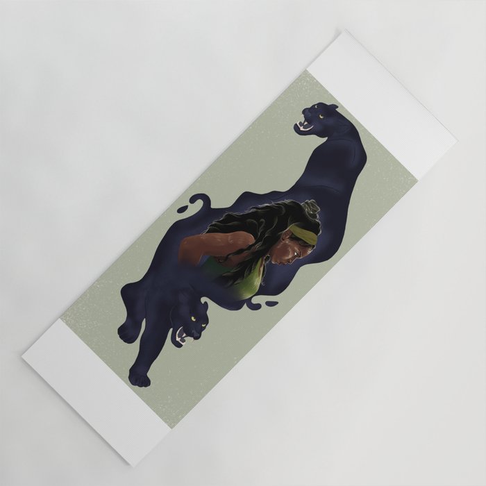 Colombian black panther Yoga Mat