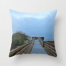Dreary Days and Getaways Throw Pillow