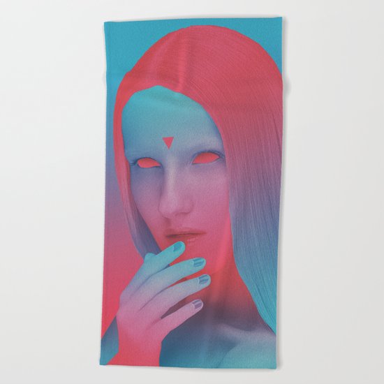demon Beach Towel